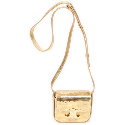 Celine Pre-owned Rare Ltd. Ed. Mini Triomphe Crossbody Schoudertas One Size Celine Pre-owned Rare Ltd. Ed. Mini Triomphe Crossbody Schoudertas One Size