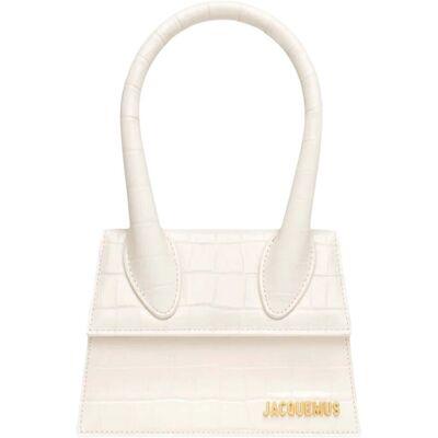 Jacquemus Le Chiquito Moyen Ivoorkleurige Tas One Size Jacquemus Le Chiquito Moyen Ivoorkleurige Tas One Size