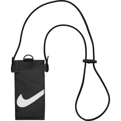 Nike Swoosh Everyday-nekzakje (Zwart/Wit) One Size Nike Swoosh Everyday-nekzakje (Zwart/Wit) One Size