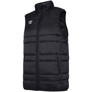 Umbro Heren Club Essential Gilet (Zwart/Wit) 2XL Umbro Heren Club Essential Gilet (Zwart/Wit) 2XL