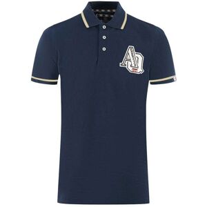 Aquascutum Unisex Volwassen AQ 1851 Geborduurd Tipped Poloshirt (Marineblauw) S Aquascutum Unisex Volwassen AQ 1851 Geborduurd Tipped Poloshirt (Marineblauw) S