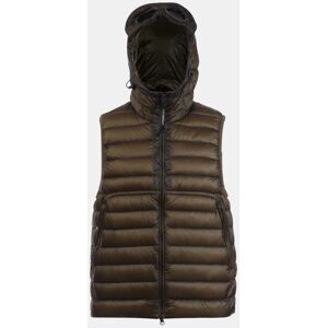 C.P. Company Herenvest van CP Company DD Shell met goggle-print in groen L C.P. Company Herenvest van CP Company DD Shell met goggle-print in groen L