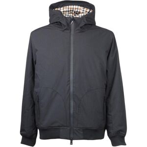 Aquascutum Actief capuchonjack voor volwassenen (Zwart) S Aquascutum Actief capuchonjack voor volwassenen (Zwart) S
