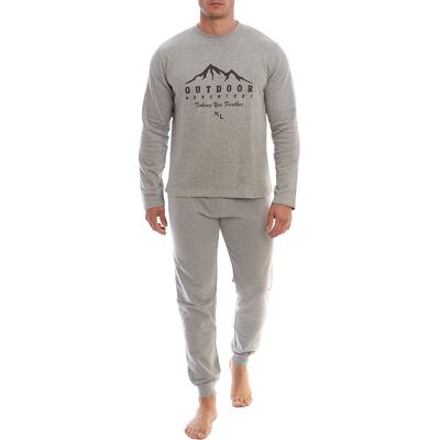 Kisses&Love KLP4 Heren Lange Mouw Winterpyjama 2XL Kisses&Love KLP4 Heren Lange Mouw Winterpyjama 2XL