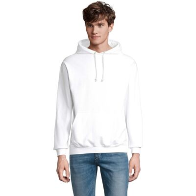 SOLS Unisex Condor Hoodie voor volwassenen (Wit) 3XL SOLS Unisex Condor Hoodie voor volwassenen (Wit) 3XL