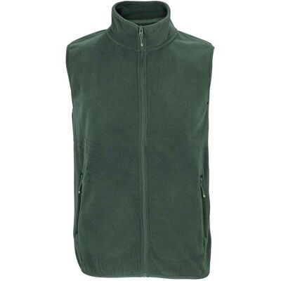 SOLS Uniseks Microfleece gerecyclede bodywarmer voor volwassenen (Bosgroen) 5XL SOLS Uniseks Microfleece gerecyclede bodywarmer voor volwassenen (Bosgroen) 5XL