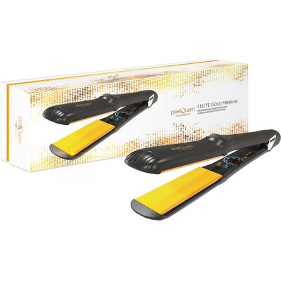 POSTQUAM Gold Premium Haarstijltang - Keramische platen, 120-230°C POSTQUAM Gold Premium Haarstijltang - Keramische platen, 120-230°C