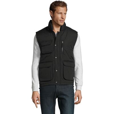SOLS Viper Gilet voor volwassenen (Zwart) M SOLS Viper Gilet voor volwassenen (Zwart) M