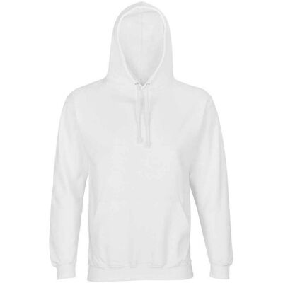 SOLS Unisex Condor Hoodie voor volwassenen (Wit) 3XL SOLS Unisex Condor Hoodie voor volwassenen (Wit) 3XL