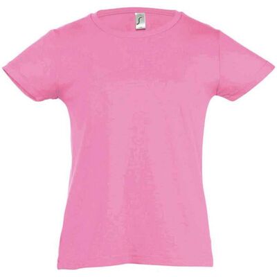SOLS Kinderen/Kinderen Girlie Cherry T-Shirt (Orchideeënroze) 6J / 116cm SOLS Kinderen/Kinderen Girlie Cherry T-Shirt (Orchideeënroze) 6J / 116cm