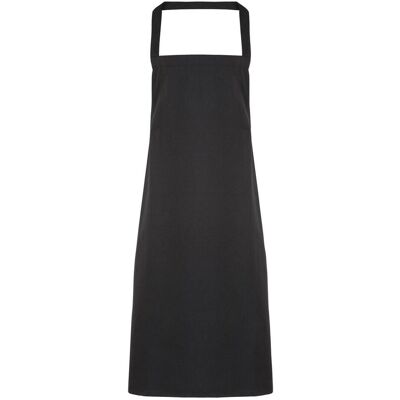 Premier Biologisch Katoenen Slabbenschort (Zwart) One Size Premier Biologisch Katoenen Slabbenschort (Zwart) One Size