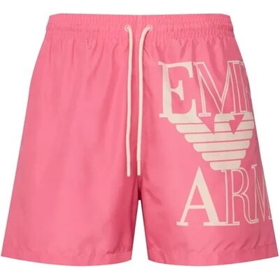 Emporio Armani herenbadpak met adelaarmotief (GA) L Emporio Armani herenbadpak met adelaarmotief (GA) L
