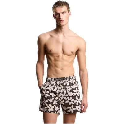 Emporio Armani Heren Zwempak met Bloemenprint S Emporio Armani Heren Zwempak met Bloemenprint S