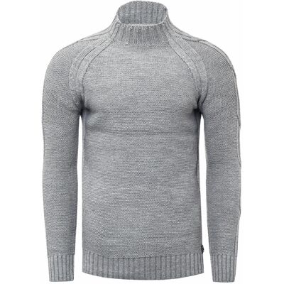 Rusty Neal Chunky effen kleur trui met hoge kraag 2XL Rusty Neal Chunky effen kleur trui met hoge kraag 2XL