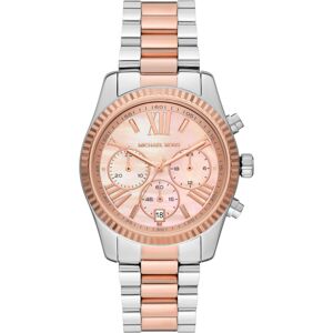 Michael Kors Dameshorloge Kwarts Zwart & Roségoud One Size Michael Kors Dameshorloge Kwarts Zwart & Roségoud One Size