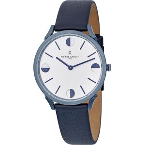 Pierre Cardin Pigalle Half Moon Unisex Horloge Blauw CPI.2009 One Size Pierre Cardin Pigalle Half Moon Unisex Horloge Blauw CPI.2009 One Size
