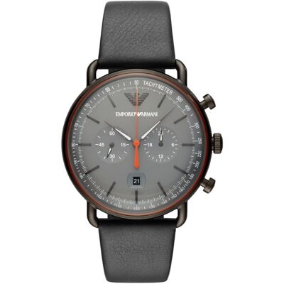 Emporio Armani AR11168 Grijs Chronograaf Herenhorloge One Size Emporio Armani AR11168 Grijs Chronograaf Herenhorloge One Size