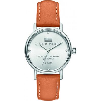 River Woods Arkansas dameshorloge Bruin RW340038 One Size River Woods Arkansas dameshorloge Bruin RW340038 One Size