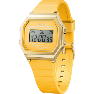 Ice-Watch Ice Watch Ice Digit Retro - Licht Ananas Dames Gele Horloge 022053 One Size Ice-Watch Ice Watch Ice Digit Retro - Licht Ananas Dames Gele Horloge 022053 One Size