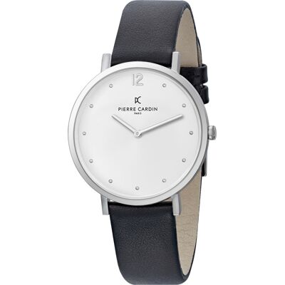 Pierre Cardin Belleville Simplicity dameshorloge Zwart CBV.1007 One Size Pierre Cardin Belleville Simplicity dameshorloge Zwart CBV.1007 One Size