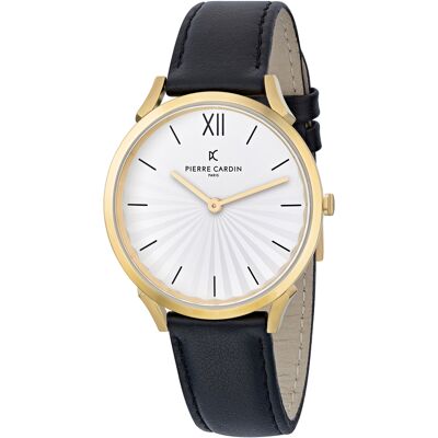 Pierre Cardin Pigalle Plissée Unisex Horloge Zwart CPI.2005 One Size Pierre Cardin Pigalle Plissée Unisex Horloge Zwart CPI.2005 One Size