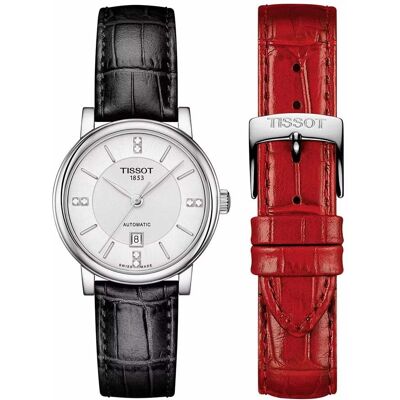 Tissot Carson Dames Zwarte Horloge T1222071603601 One Size Tissot Carson Dames Zwarte Horloge T1222071603601 One Size