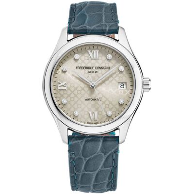 Frederique Constant Frédérique Constant Dames Horloge Blauw FC-303LGD3B6 One Size Frederique Constant Frédérique Constant Dames Horloge Blauw FC-303LGD3B6 One Size