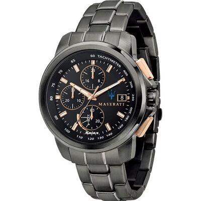 Maserati Horloge R8873645001 Zwart One Size Maserati Horloge R8873645001 Zwart One Size