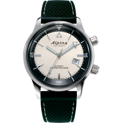 Alpina Seastrong Diver Heritage Heren Horloge Zwart AL-525S4H6 One Size Alpina Seastrong Diver Heritage Heren Horloge Zwart AL-525S4H6 One Size