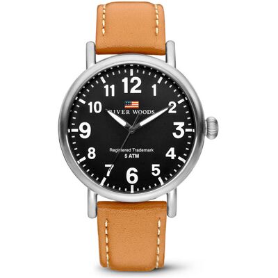 River Woods Sacramento herenhorloge Bruin RW420002 One Size River Woods Sacramento herenhorloge Bruin RW420002 One Size