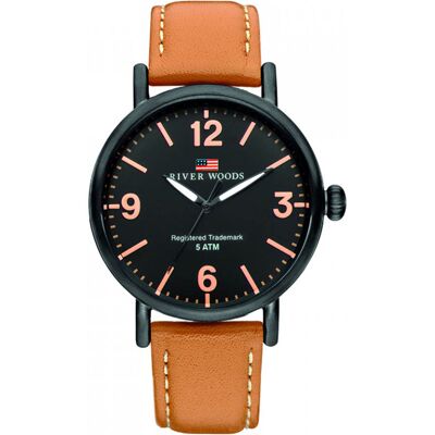 River Woods Delaware herenhorloge Bruin RW420036 One Size River Woods Delaware herenhorloge Bruin RW420036 One Size
