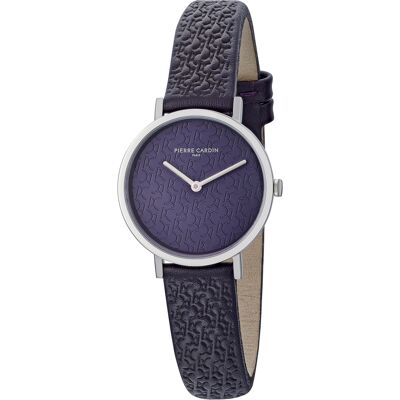 Pierre Cardin Belleville Pc Monogram dameshorloge Paars CBV.1507 One Size Pierre Cardin Belleville Pc Monogram dameshorloge Paars CBV.1507 One Size