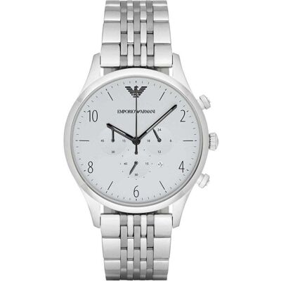 Emporio Armani AR1879 Classic Chronograaf Herenhorloge One Size Emporio Armani AR1879 Classic Chronograaf Herenhorloge One Size