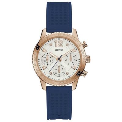 Guess W1025L4 Analoog Siliconen Vrouwenhorloge One Size Guess W1025L4 Analoog Siliconen Vrouwenhorloge One Size