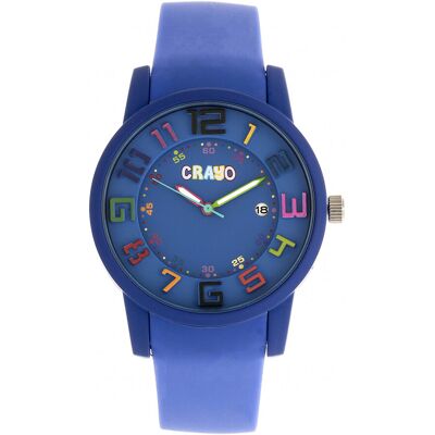 Crayo Festival unisex horloge met datum One Size Crayo Festival unisex horloge met datum One Size