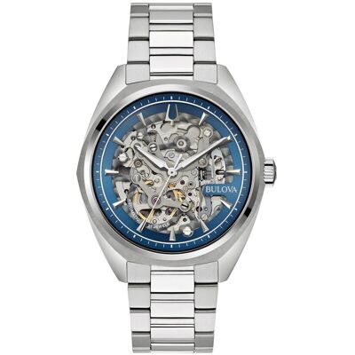 Bulova Surveyor Heren Horloge Zilverkleurig 96A292 One Size Bulova Surveyor Heren Horloge Zilverkleurig 96A292 One Size