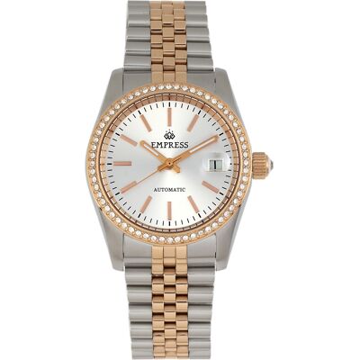 Empress Keizerin Constance Automatische Horloge met Armband en Datum One Size Empress Keizerin Constance Automatische Horloge met Armband en Datum One Size