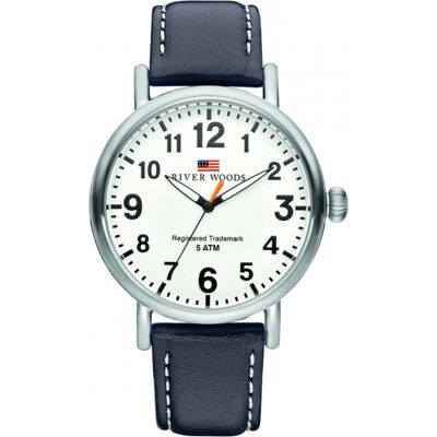 River Woods Sacramento herenhorloge Blauw RW420010 One Size River Woods Sacramento herenhorloge Blauw RW420010 One Size