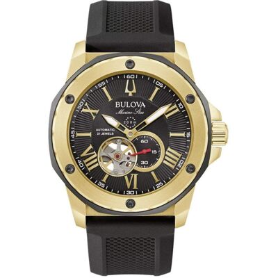 Bulova Marine Star herenhorloge Zwart 98A272 One Size Bulova Marine Star herenhorloge Zwart 98A272 One Size
