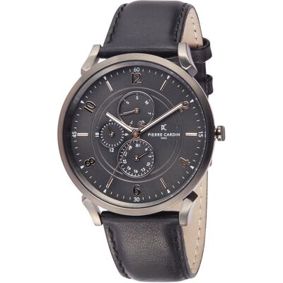Pierre Cardin Pigalle Boulevard herenhorloge Zwart CPI.2024 One Size Pierre Cardin Pigalle Boulevard herenhorloge Zwart CPI.2024 One Size
