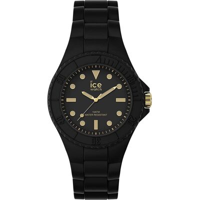Ice-Watch Ice Watch Ice Generation - Black Gold Unisex Horloge Zwart 019143 One Size Ice-Watch Ice Watch Ice Generation - Black Gold Unisex Horloge Zwart 019143 One Size