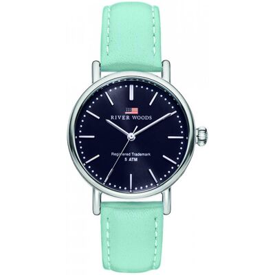 River Woods Oswego dameshorloge Blauw RW340026 One Size River Woods Oswego dameshorloge Blauw RW340026 One Size