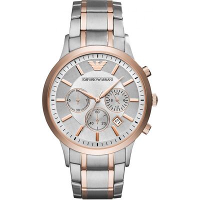 Emporio Armani chronograaf herenhorloge AR11077 One Size Emporio Armani chronograaf herenhorloge AR11077 One Size