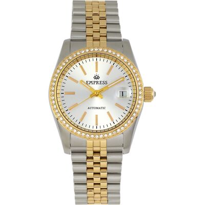 Empress Keizerin Constance Automatische Horloge met Armband en Datum One Size Empress Keizerin Constance Automatische Horloge met Armband en Datum One Size
