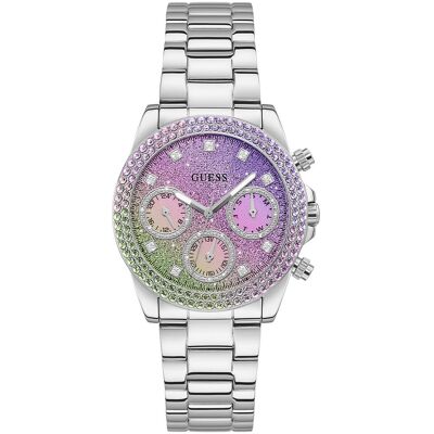 Guess GW0483L1 Sol Rainbow Glitter Dial dameshorloge One Size Guess GW0483L1 Sol Rainbow Glitter Dial dameshorloge One Size