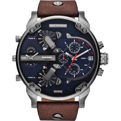 Diesel DZ7314 Mr Daddy Dual Time Chronograph - Horloge Diesel DZ7314 Mr Daddy Dual Time Chronograph - Horloge