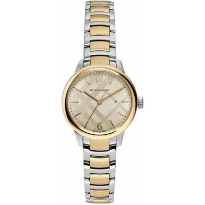 Burberry BU10118 Classic Swiss Made Two Tone dameshorloge One Size Burberry BU10118 Classic Swiss Made Two Tone dameshorloge One Size