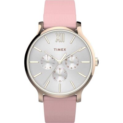 Timex Transcend Dames Roze Horloge TW2T74300 One Size Timex Transcend Dames Roze Horloge TW2T74300 One Size