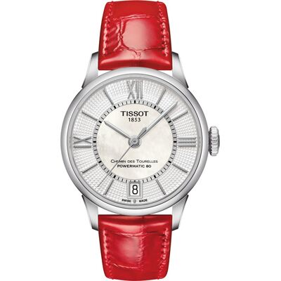 Tissot Chemin Des Tourelles Dames Rood Horloge T0992071611800 One Size Tissot Chemin Des Tourelles Dames Rood Horloge T0992071611800 One Size
