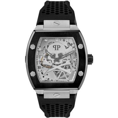 Philipp Plein The $keleton Heren Zwarte Horloge PWBAA2023 One Size Philipp Plein The $keleton Heren Zwarte Horloge PWBAA2023 One Size